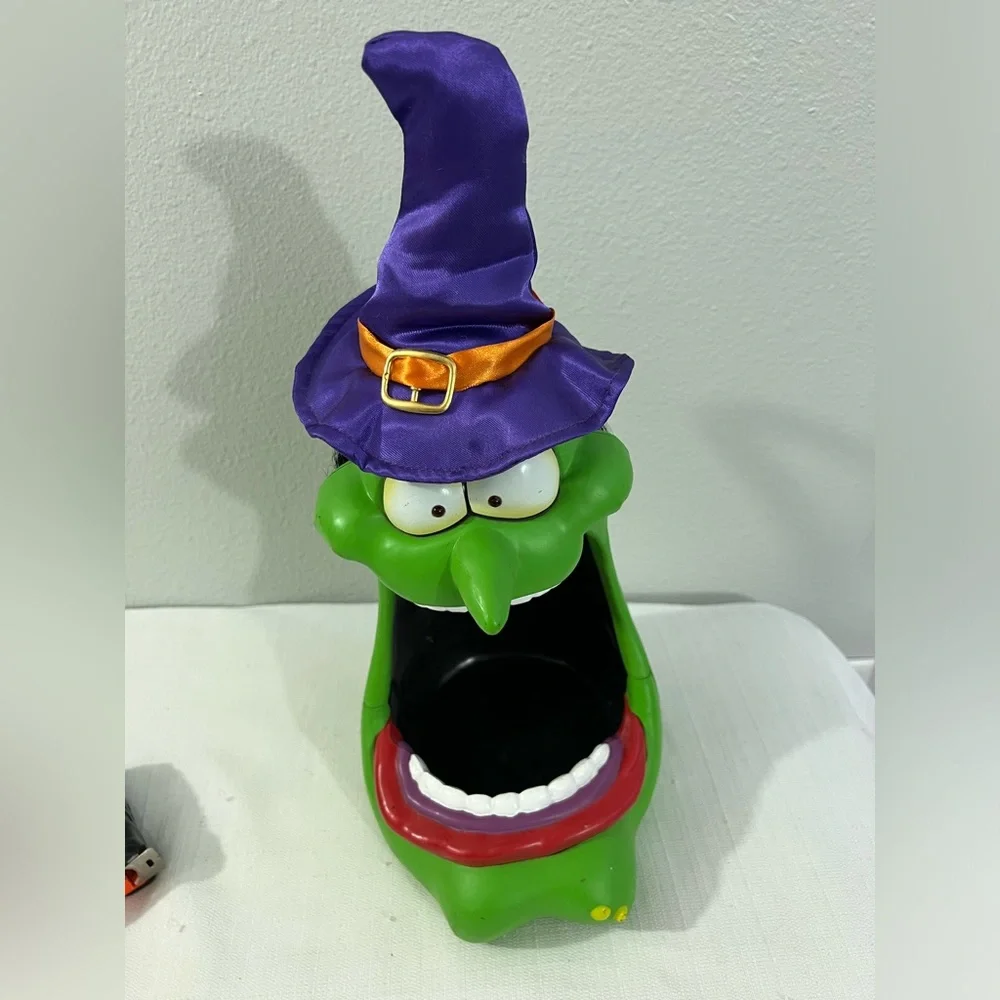 Gemmy‎ talking witch bowl